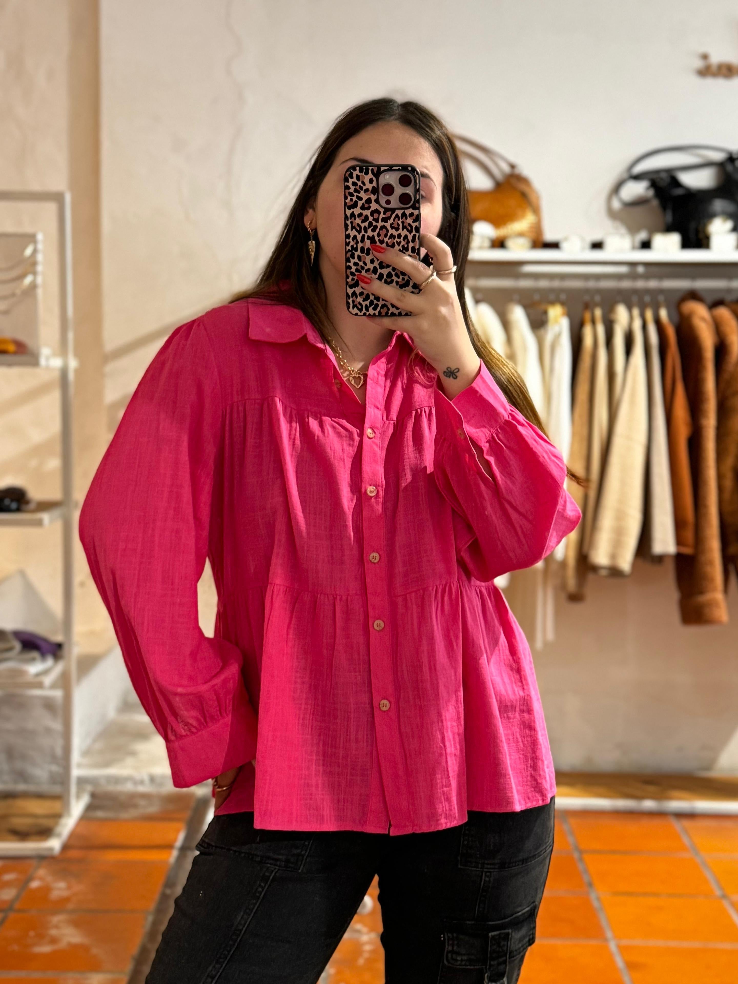 Camisa Fucsia