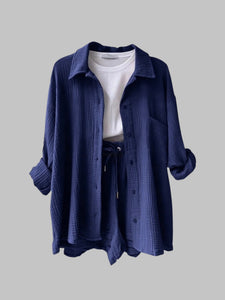Short azul