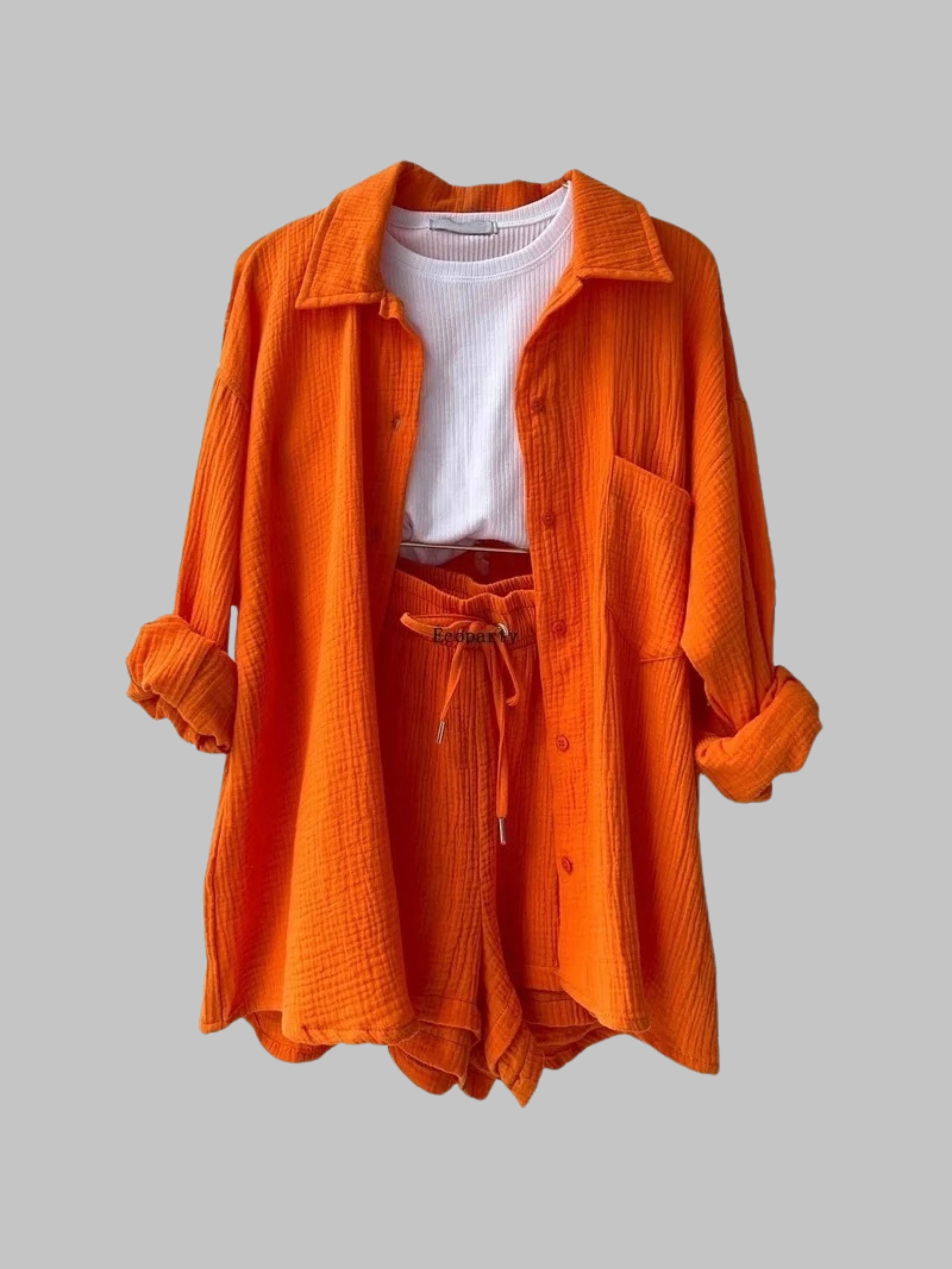 Short naranja