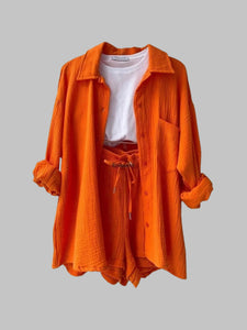 Short naranja