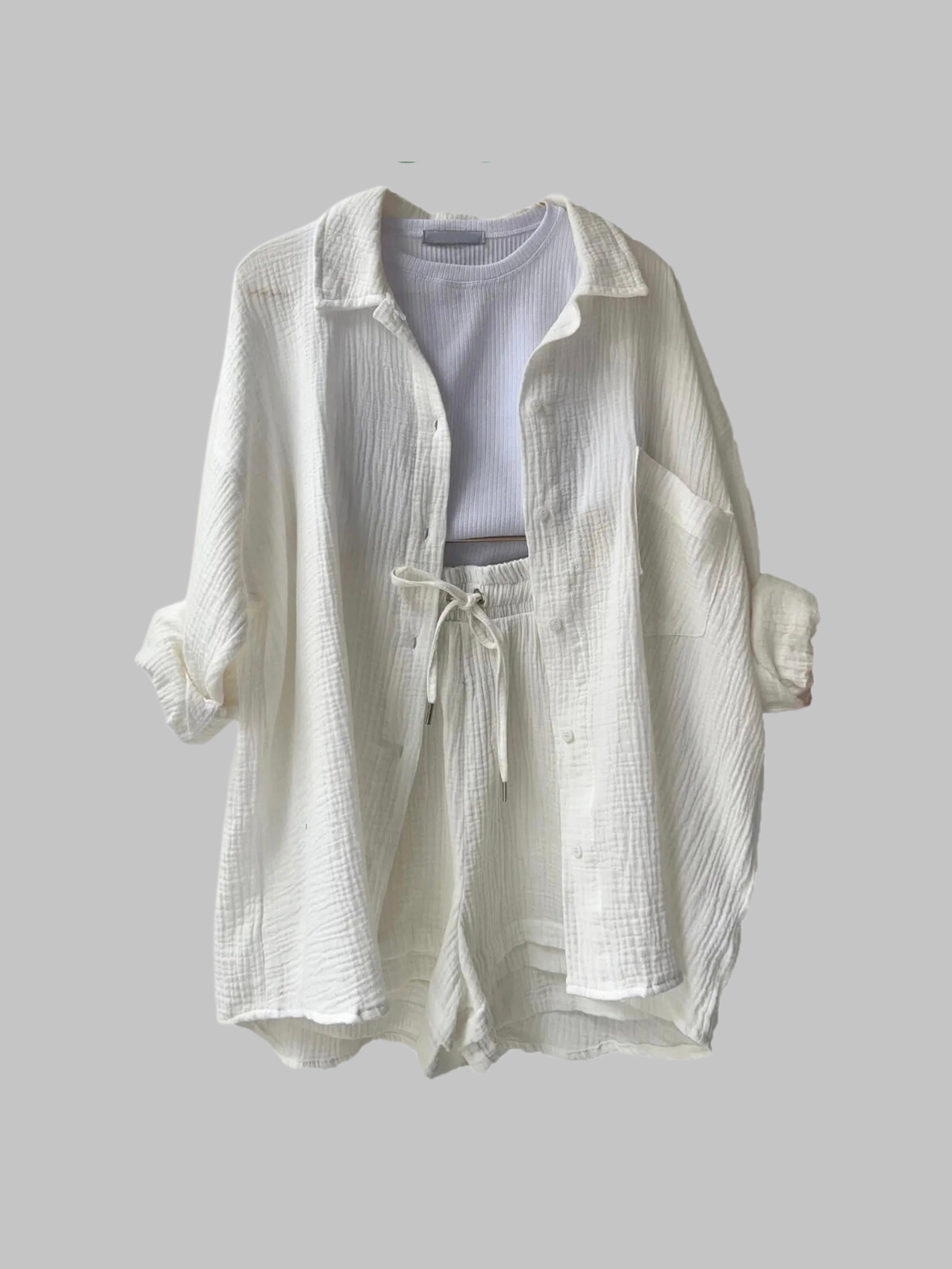 Short blanco
