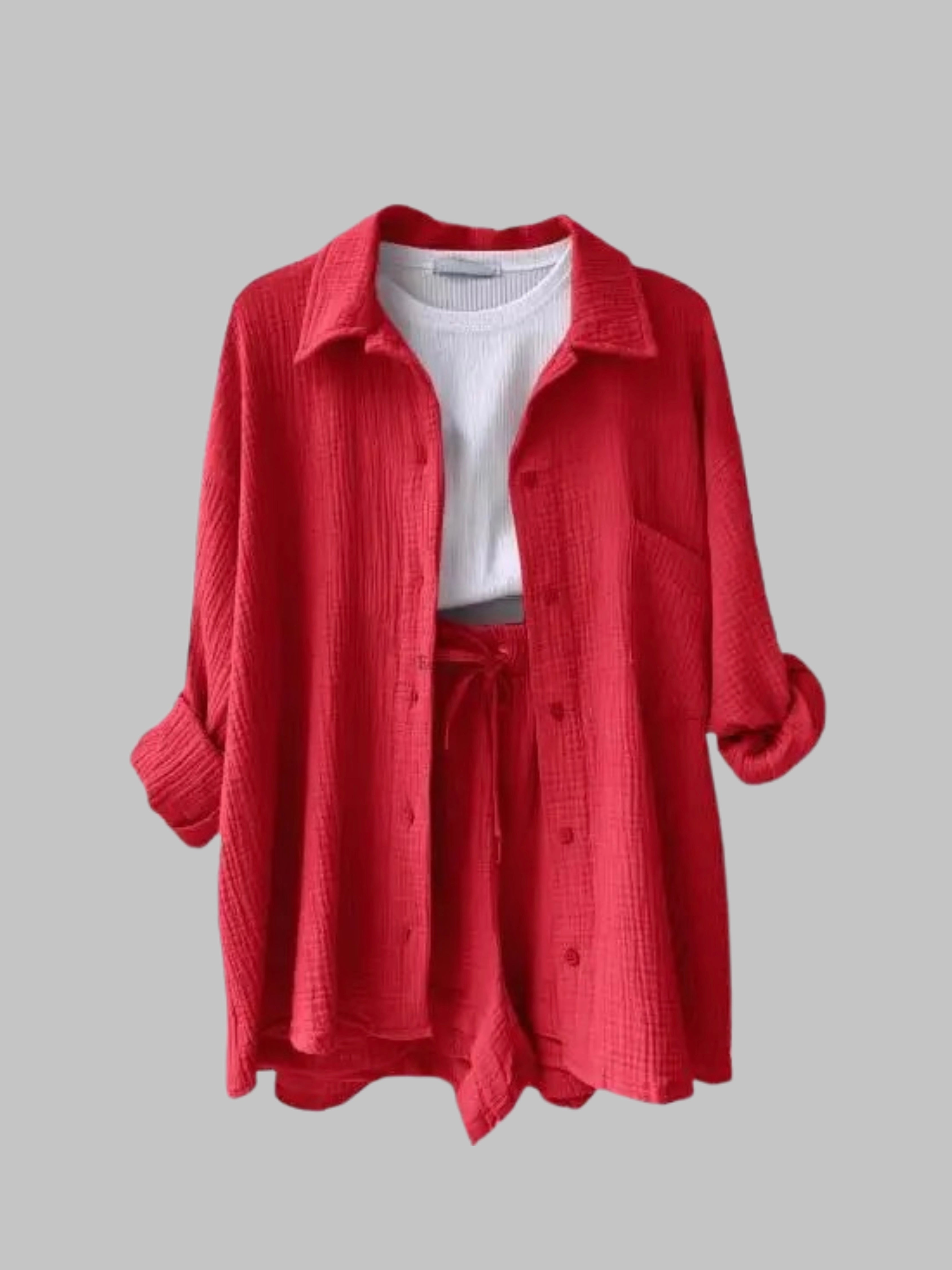 Short rojo