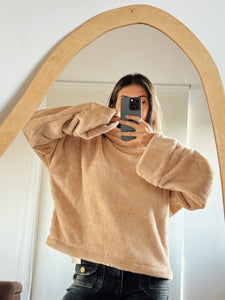 Buzo Peluche Beige