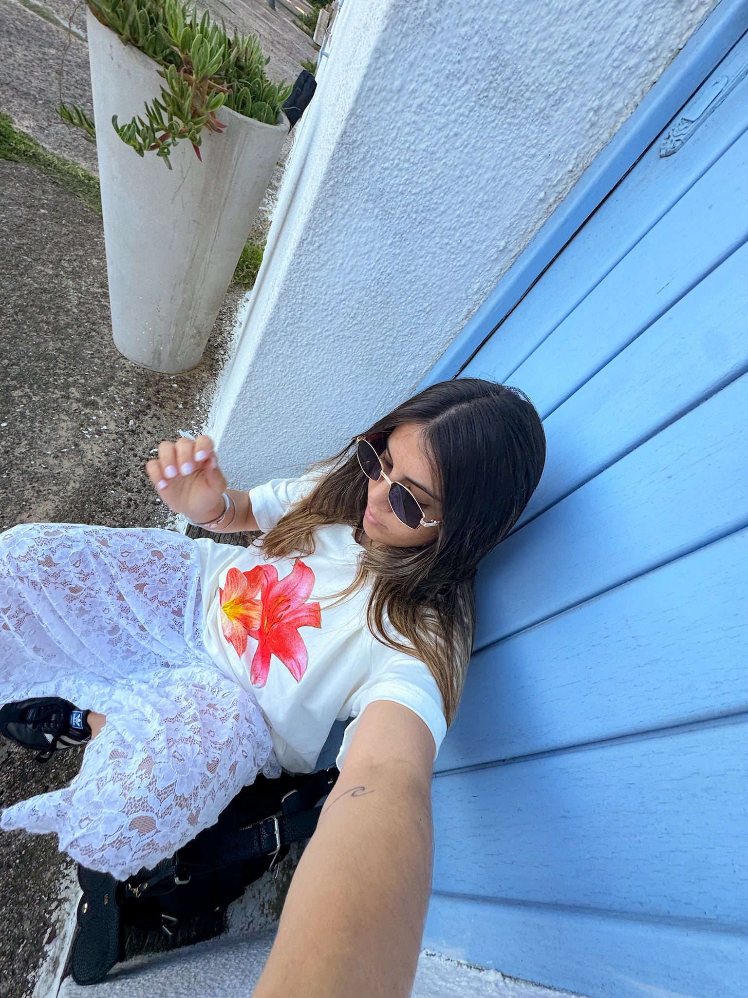 Remeron flor blanco