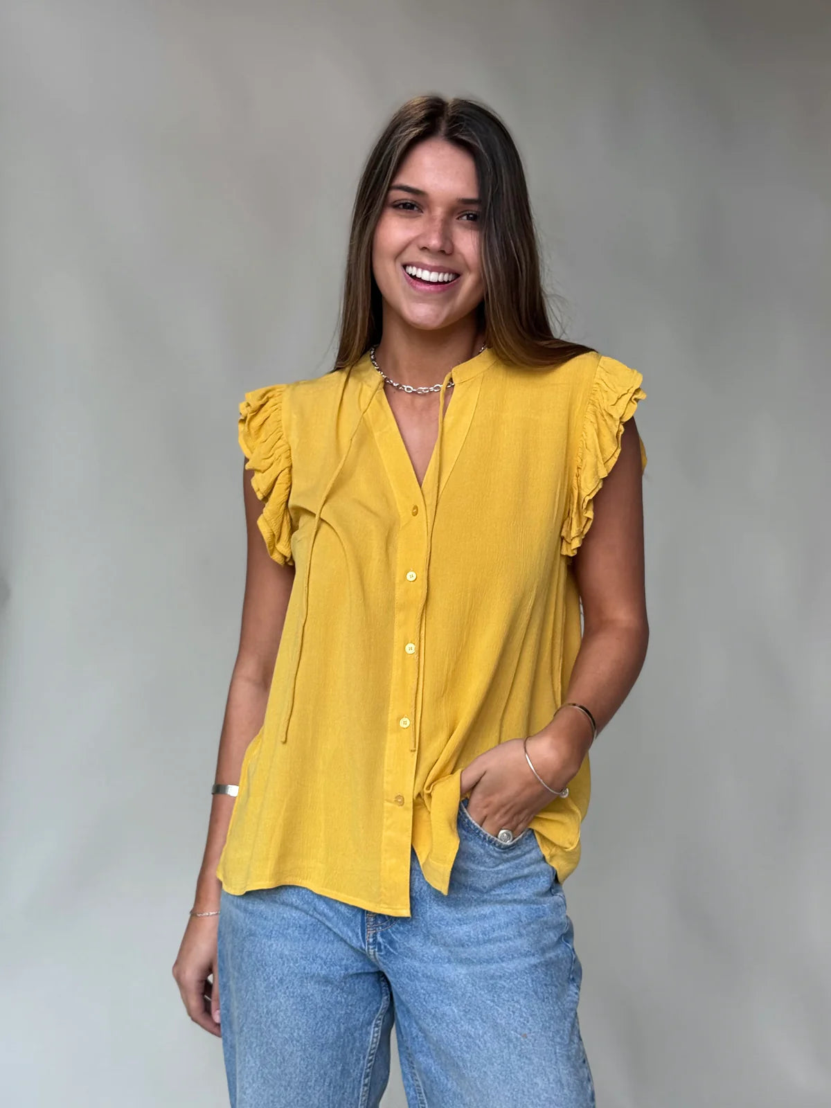 Musculosa volados