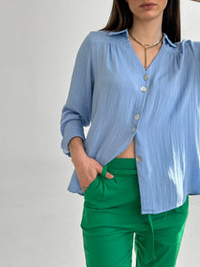 Camisa celeste