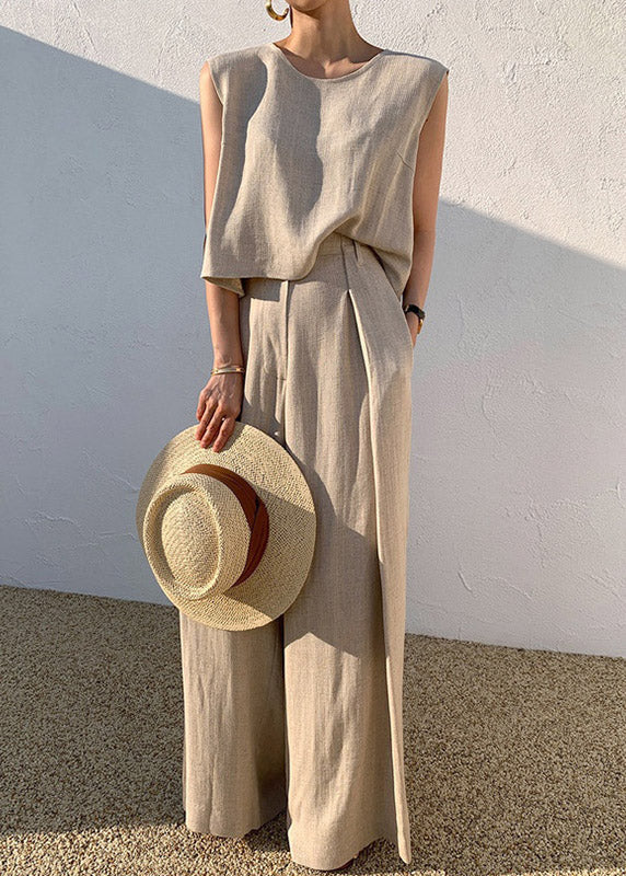 Pantalón de vestir beige