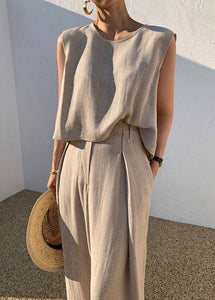 Pantalón de vestir beige