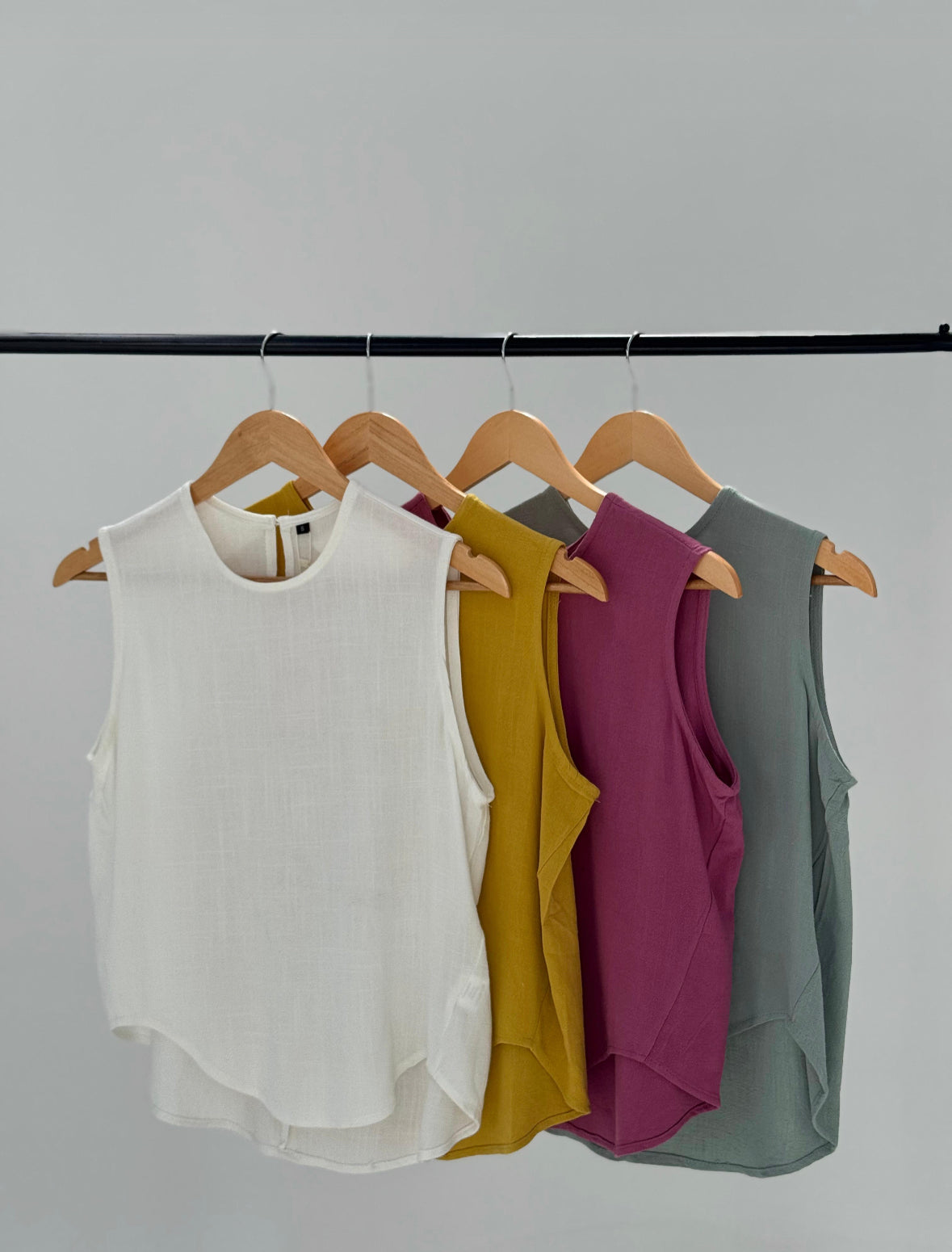 Blusa lino blanca